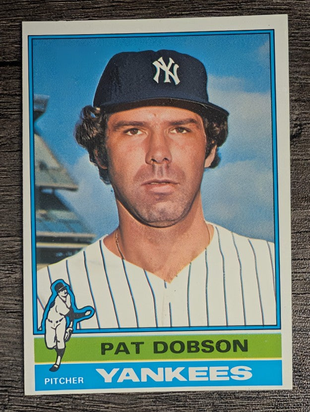 1976 Topps #296 Pat Dobson (EX)