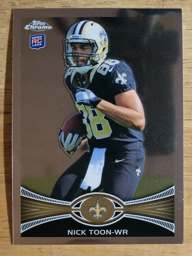 2012 Topps Chrome #193 Nick Toon RC