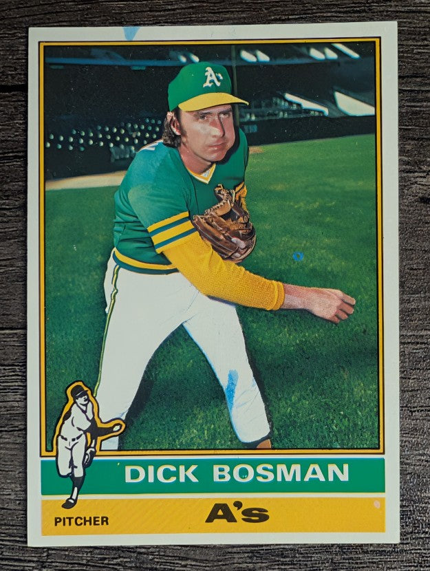 1976 Topps #298 Dick Bosman (EXMT)