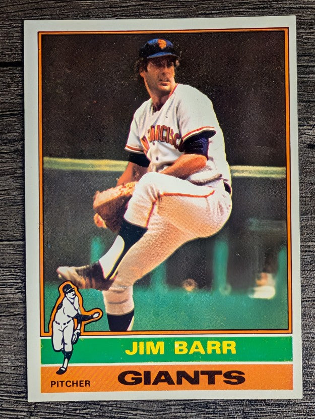 1976 Topps #308 Jim Barr (EXMT)