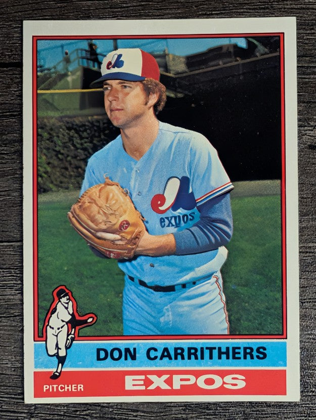 1976 Topps #312 Don Carrithers (NM)
