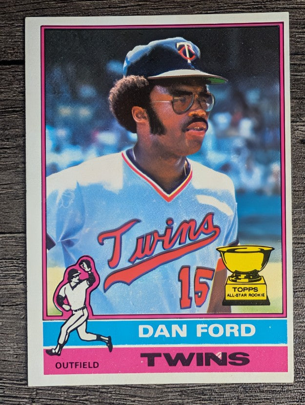 1976 Topps #313 Dan Ford RC (EXMT)
