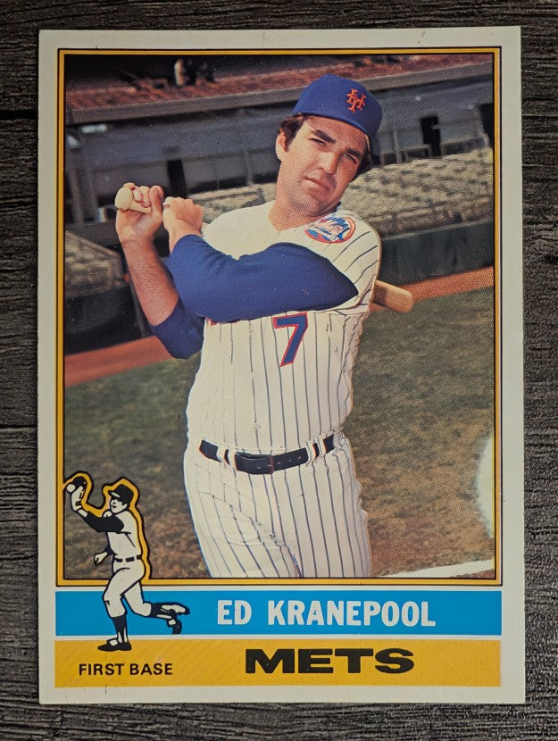 1976 Topps #314 Ed Kranepool (NMMT)