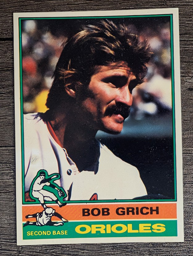1976 Topps #335 Bob Grich (EXMT)