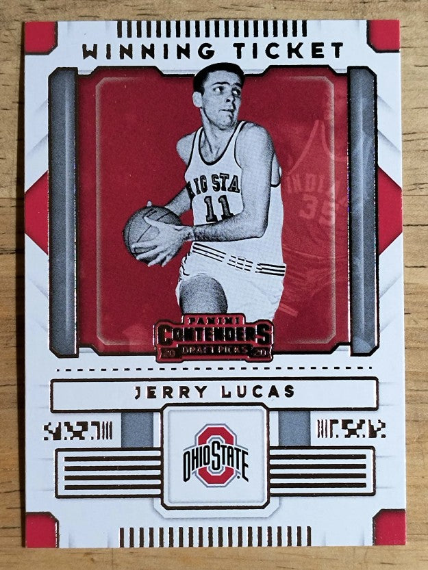 2020-21 Panini Contenders Draft Picks Winning Tickets #31 Jerry Lucas