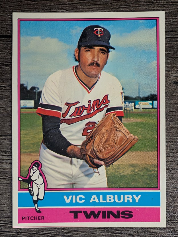 1976 Topps #336 Vic Albury (NMMT)