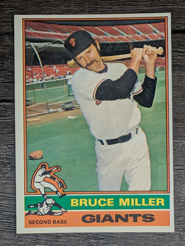 1976 Topps #367 Bruce Miller (EXMT)
