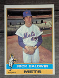 1976 Topps #372 Rick Baldwin RC (EXMT)