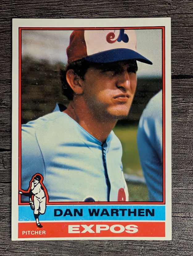 1976 Topps #374 Dan Warthen RC (EXMT)