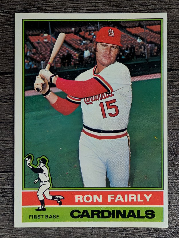 1976 Topps #375 Ron Fairly (NM)