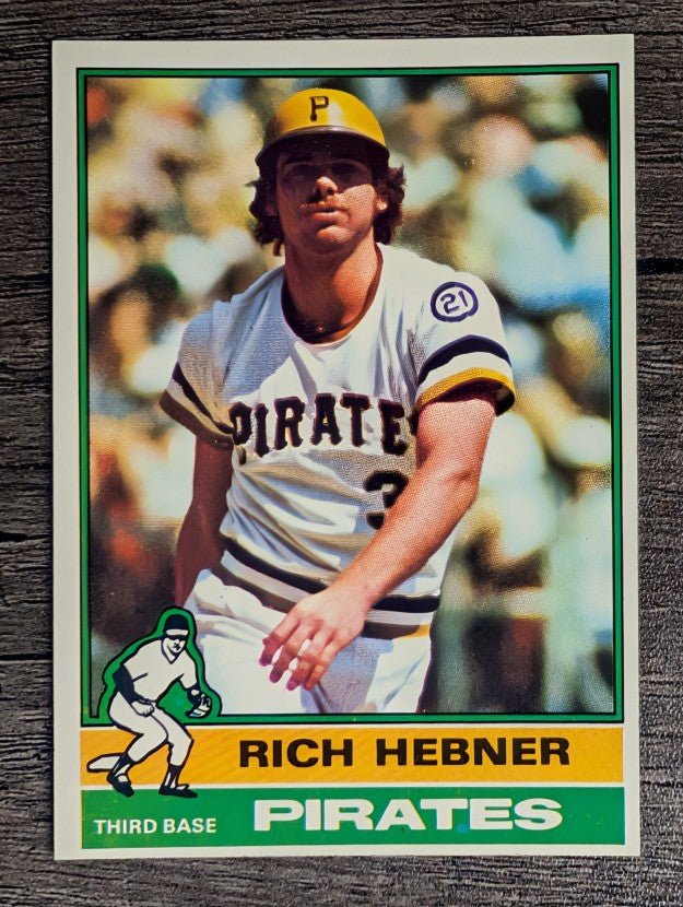 1976 Topps #376 Rich Hebner (EXMT)