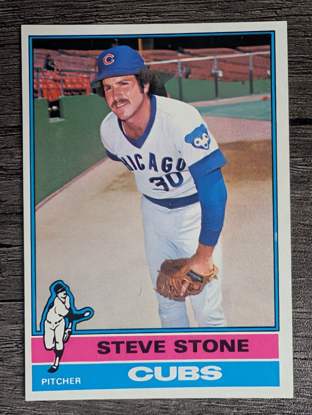 1976 Topps #378 Steve Stone (EXMT)