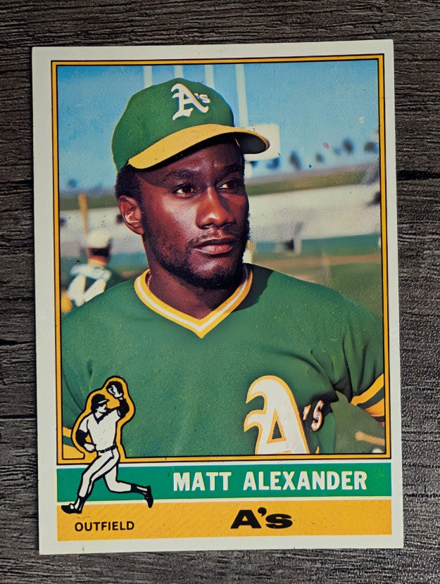 1976 Topps #382 Matt Alexander RC (EXMT)