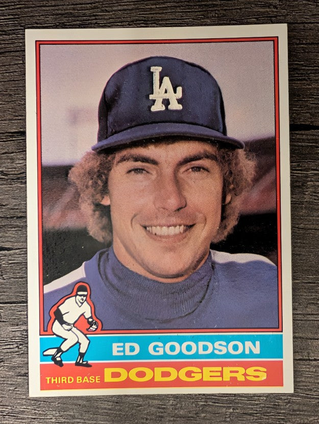 1976 Topps #386 Ed Goodson (EXMT)
