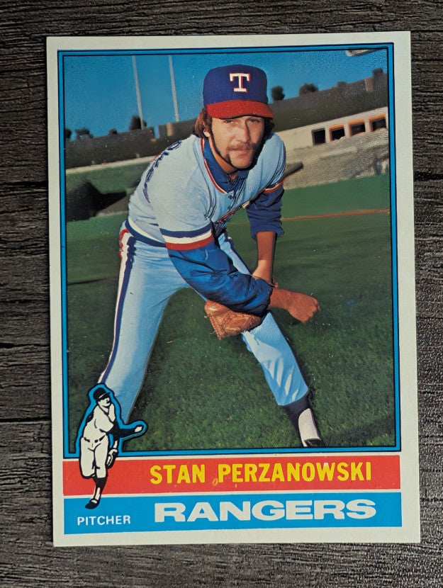 1976 Topps #388 Stan Perzanowski RC (EXMT)