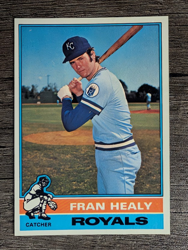 1976 Topps #394 Fran Healy (NM)