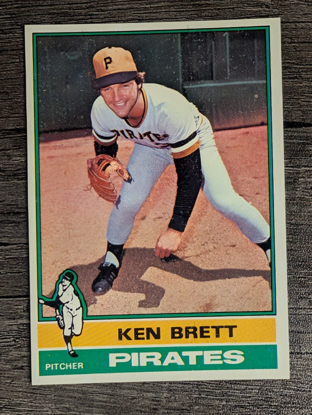 1976 Topps #401 Ken Brett (EXMT)