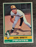 1976 Topps #401 Ken Brett (EXMT)