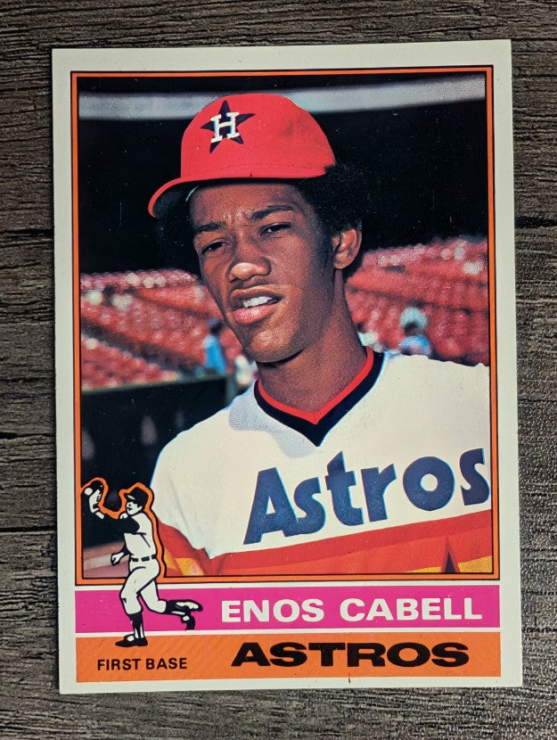 1976 Topps #404 Enos Cabell (NM)