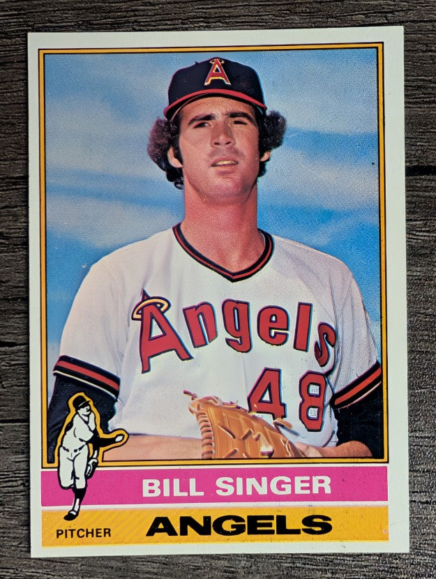 1976 Topps #411 Bill Singer (EXMT)