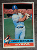 1976 Topps #418 Jose Morales RC (EXMT)