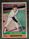 1976 Topps #423 Ed Halicki (NM)