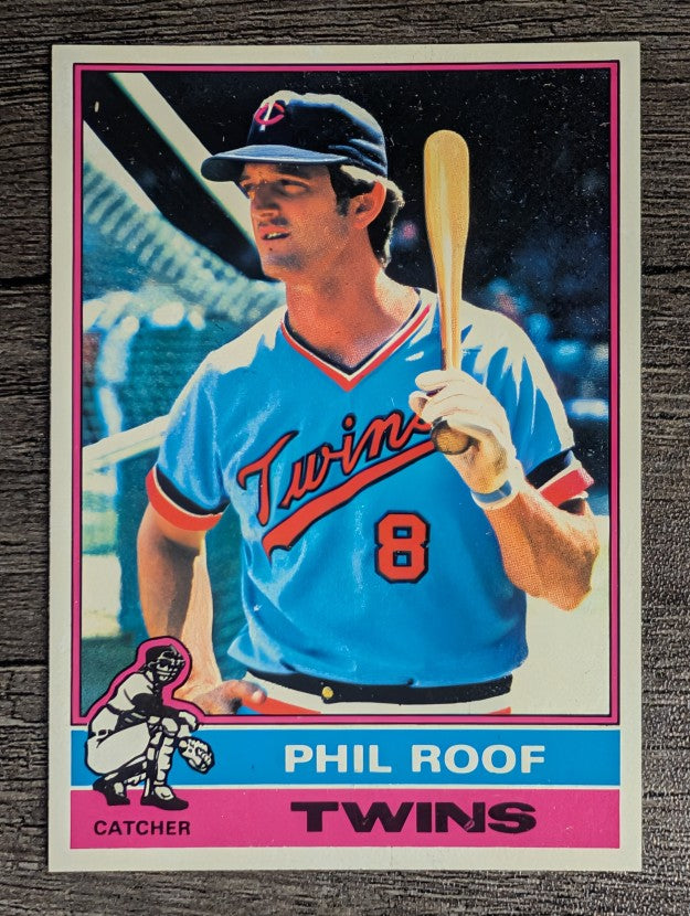 1976 Topps #424 Phil Roof (NM)