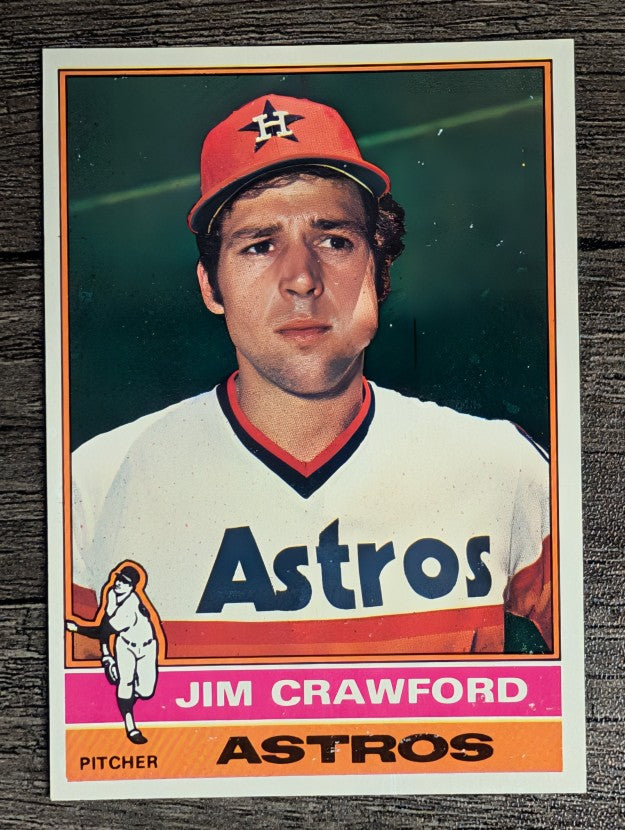1976 Topps #428 Jim Crawford (EXMT)