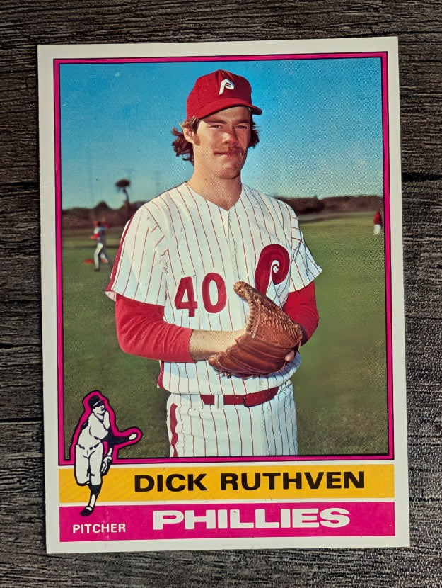 1976 Topps #431 Dick Ruthven (NMMT)