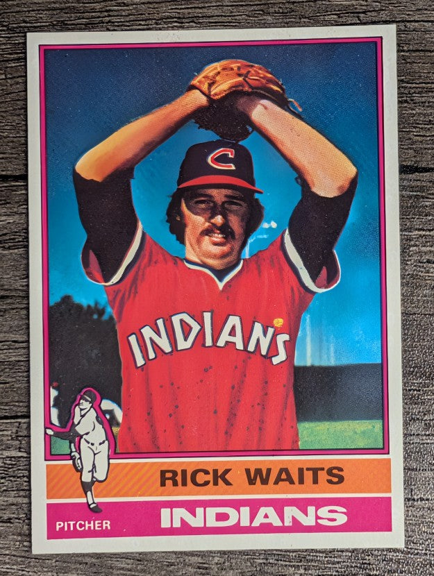 1976 Topps #433 Rick Waits RC (EXMT)