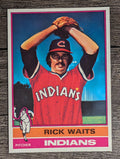 1976 Topps #433 Rick Waits RC (EXMT)