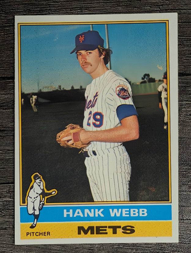 1976 Topps #442 Hank Webb (EX)