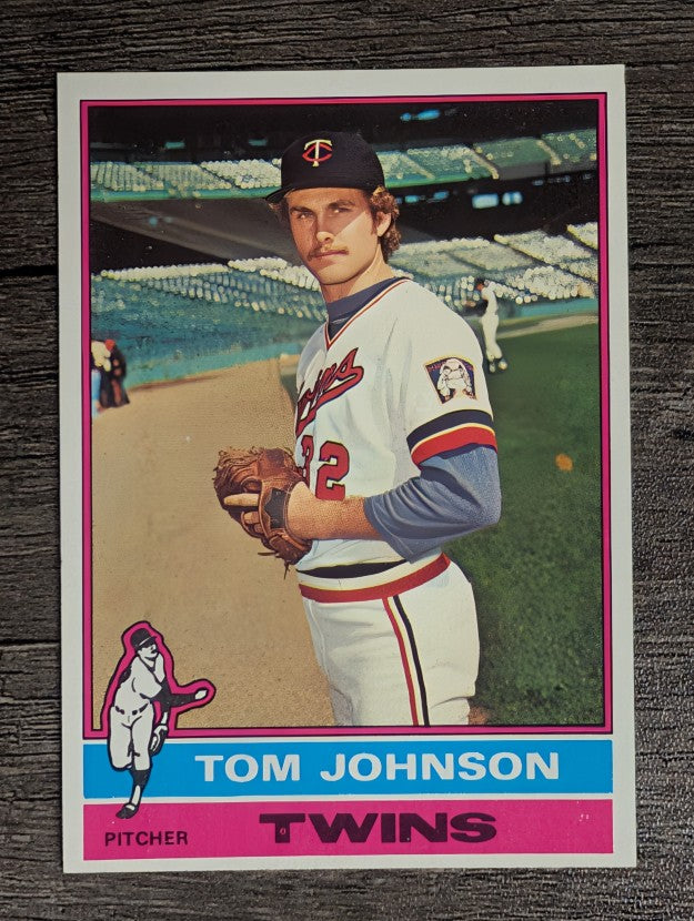 1976 Topps #448 Tom Johnson (NM)