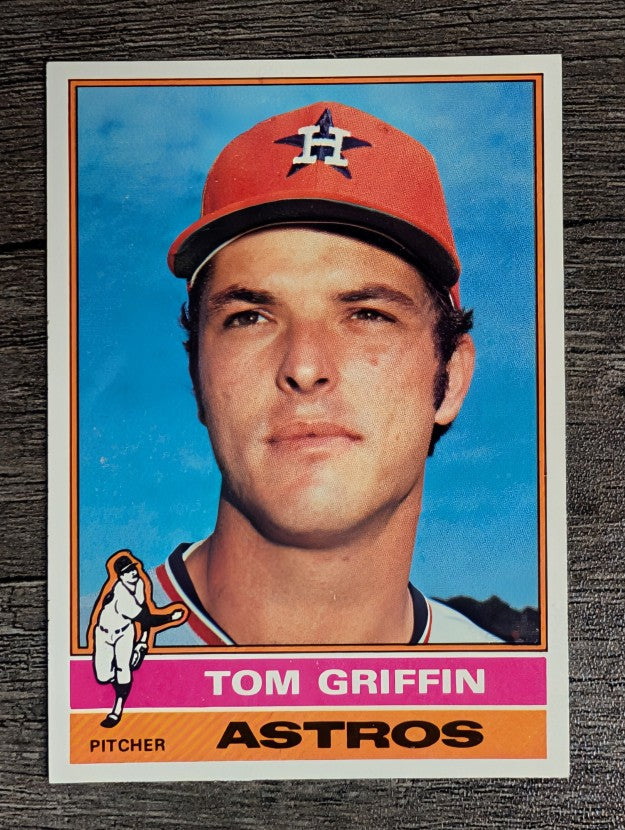 1976 Topps #454 Tom Griffin (NMMT)