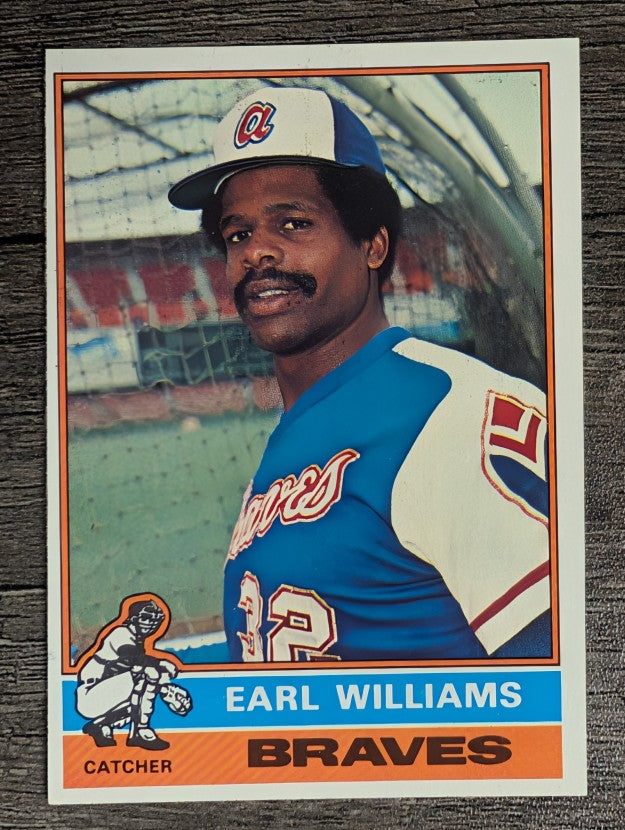 1976 Topps #458 Earl Williams (EXMT)