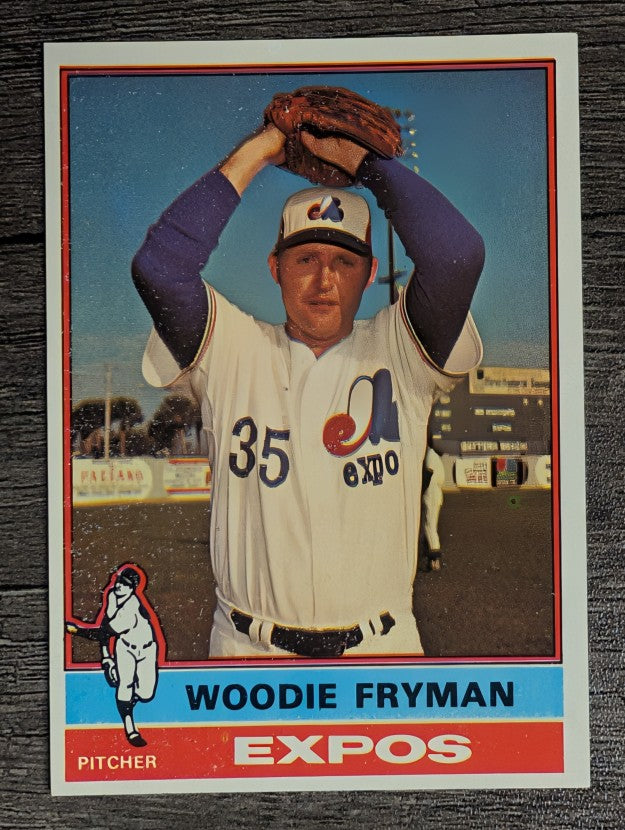 1976 Topps #467 Woodie Fryman (EXMT)