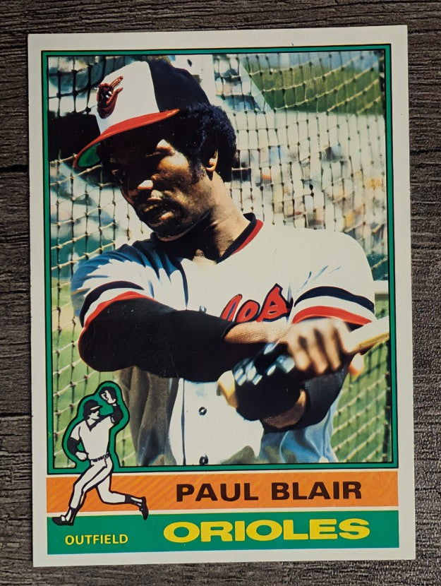 1976 Topps #473 Paul Blair (NMMT)