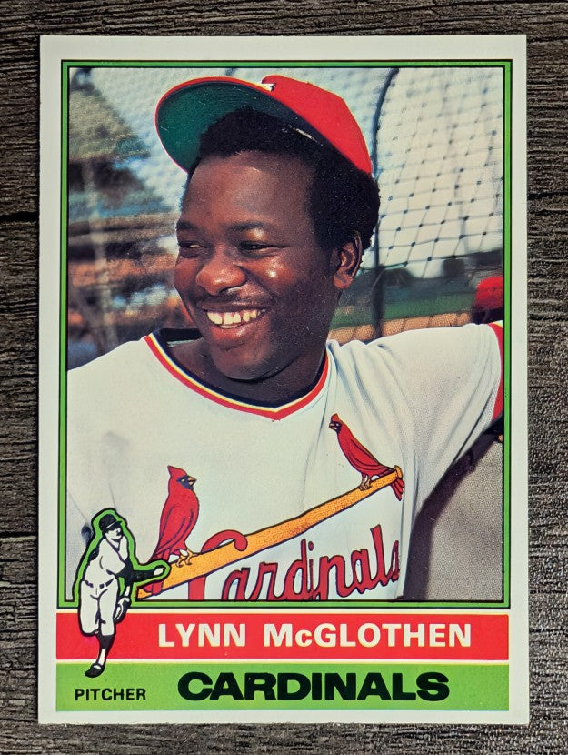 1976 Topps #478 Lynn McGlothen (NM)