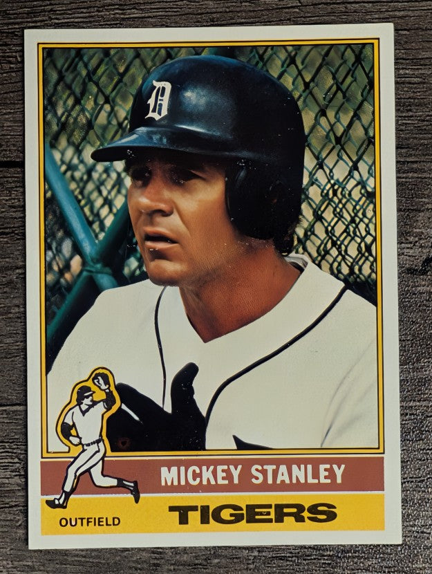 1976 Topps #483 Mickey Stanley (NM)