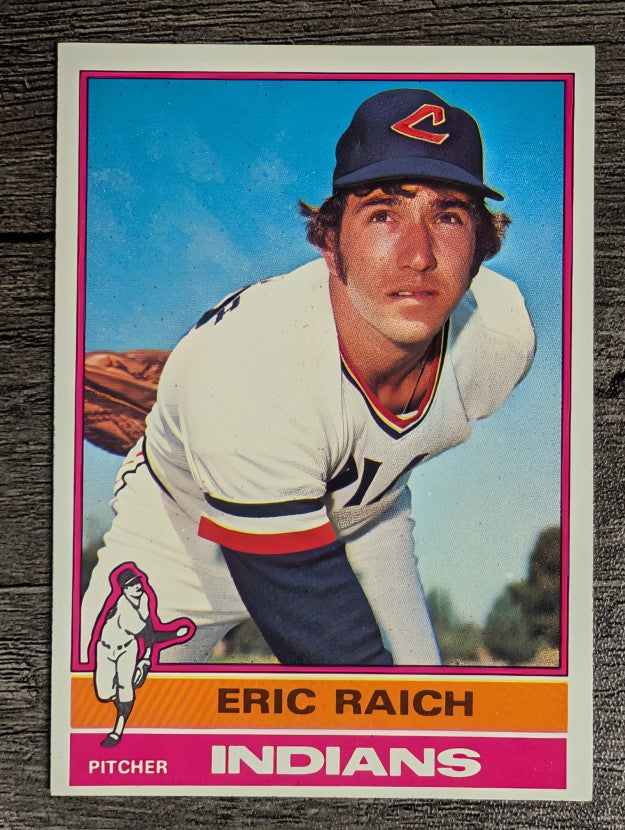 1976 Topps #484 Eric Raich RC (EXMT)