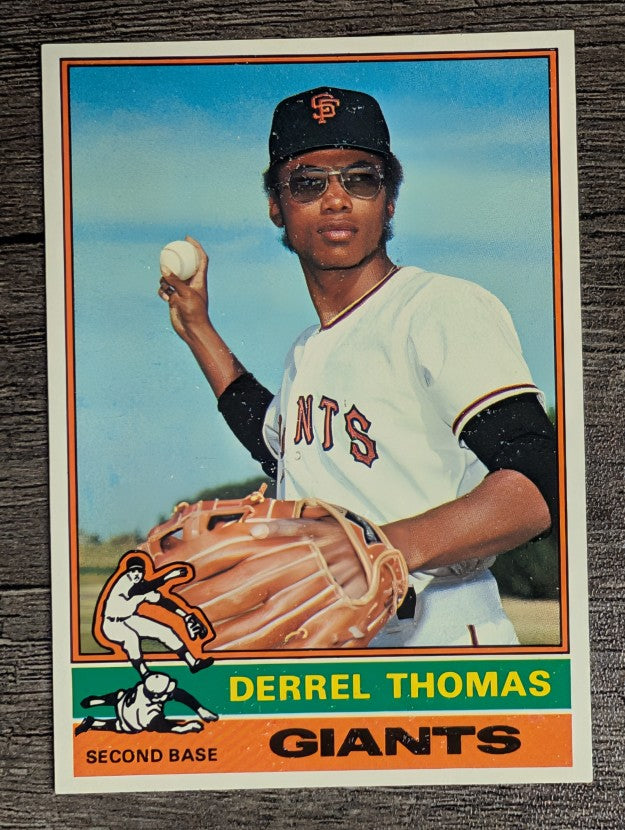 1976 Topps #493 Derrel Thomas (EXMT)