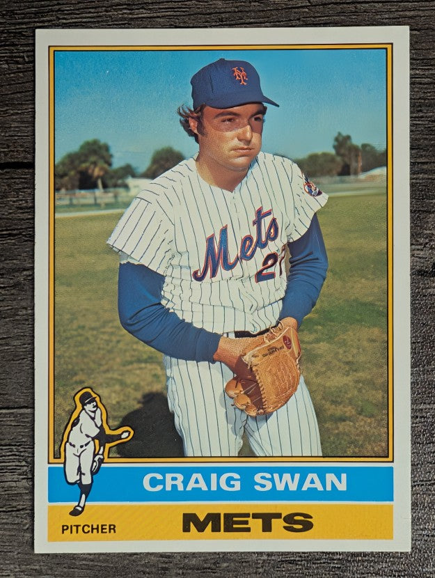 1976 Topps #494 Craig Swan (NMMT)