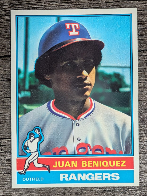 1976 Topps #496 Juan Beniquez (NMMT)