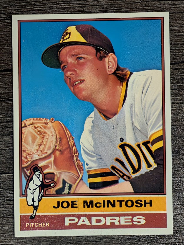1976 Topps #497 Joe McIntosh RC (NM)