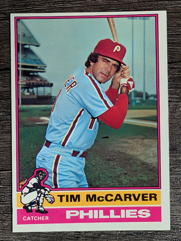 1976 Topps #502 Tim McCarver (EX)