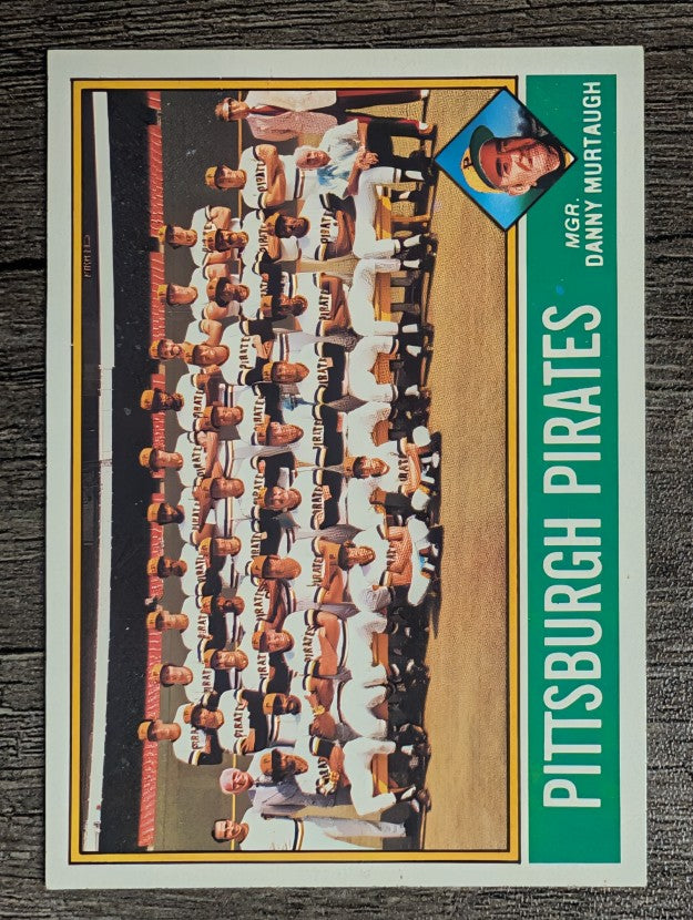 1976 Topps #504 Pittsburgh Pirates CL/Danny Murtaugh MG (VGEX)
