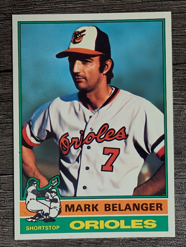 1976 Topps #505 Mark Belanger (VGEX)