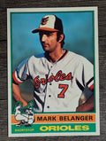 1976 Topps #505 Mark Belanger (VGEX)