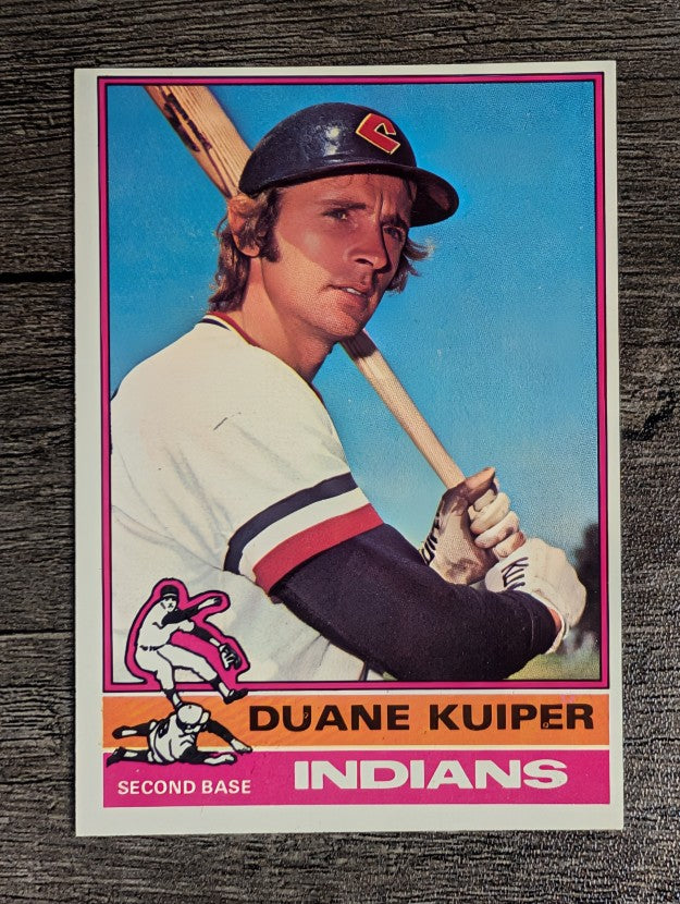 1976 Topps #508 Duane Kuiper RC (EX)