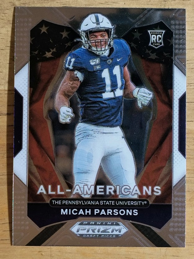 2021 Panini Prizm Draft Picks #188 Micah Parsons AA